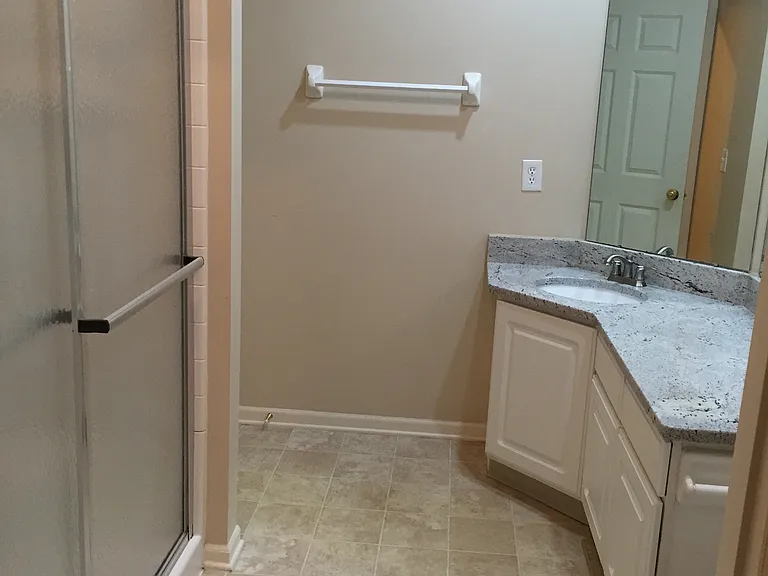 Second Bathroom with Stand in Shower