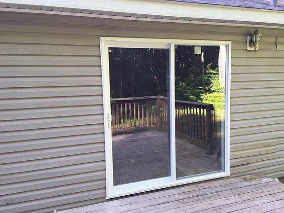 New rear patio door