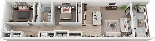 Floor plan The Stetson
