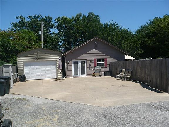 Detached rear bungalow and 2 car detached garage