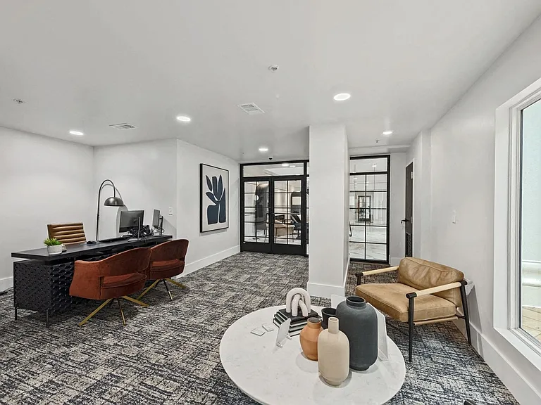 Ample areas to work remotely.