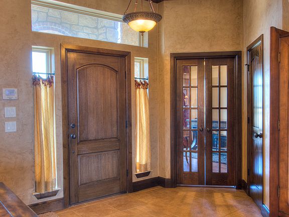 French doors to study