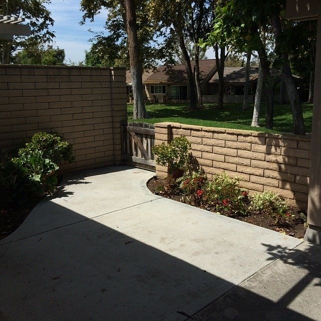 Gated backyard