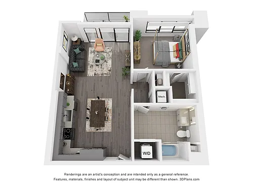 Floor plan A13