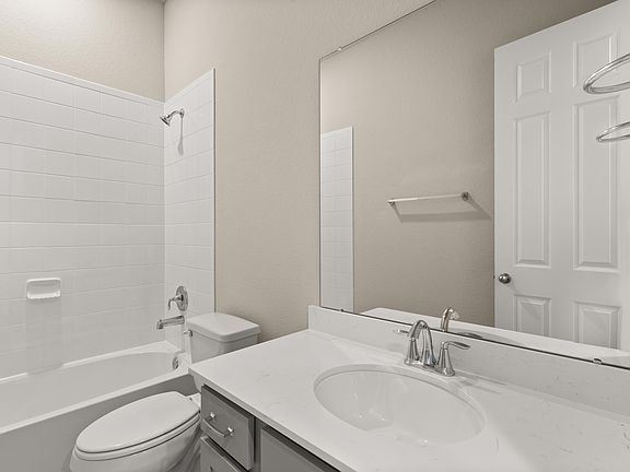 Private bath. Note Sample product photo - actual exterior and interior selections may vary.