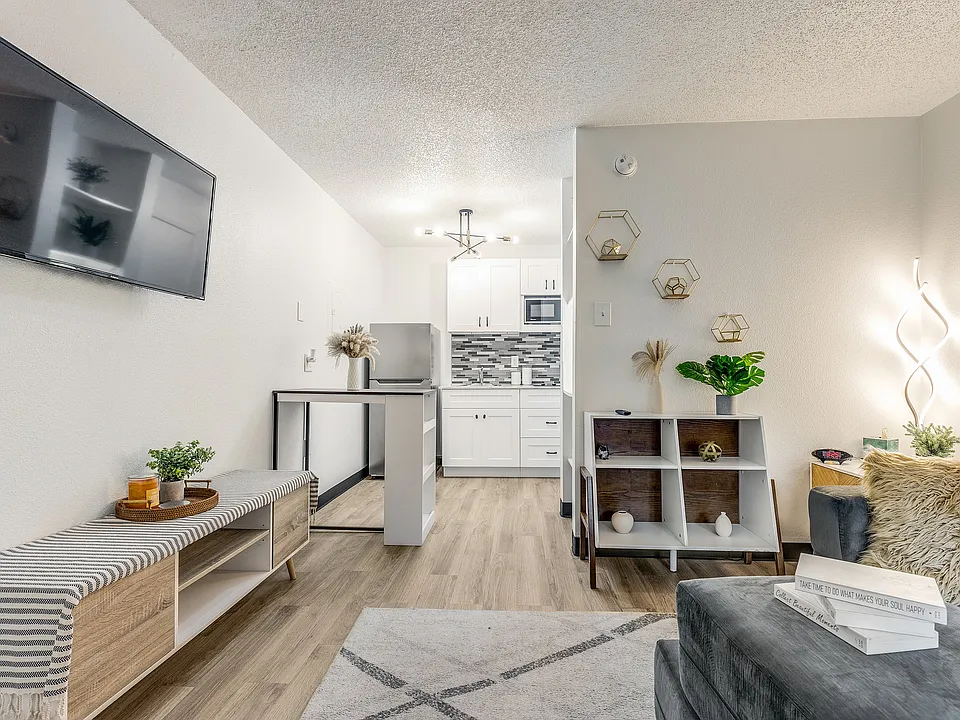 An easy, open layout that brings your living, dining, and kitchen space together seamlessly.