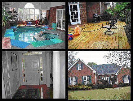 Amazing indoor pool, fully automated, and huge deck in private fenced backyard