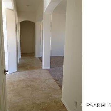 hallway to master bedroom