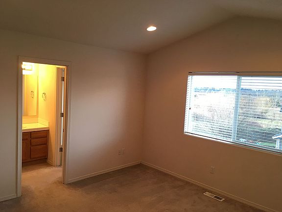 Master with view and walk in closet