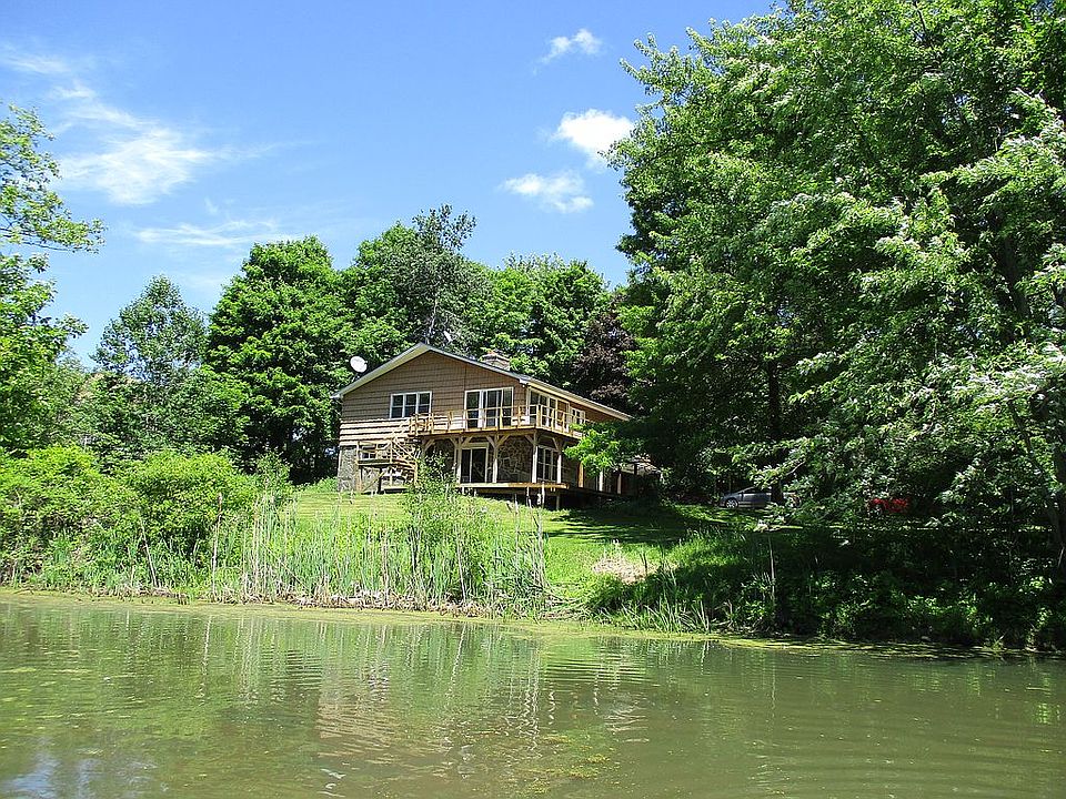 View from pond