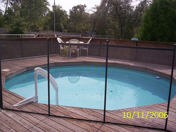 18' Above ground Pool with Full Decking