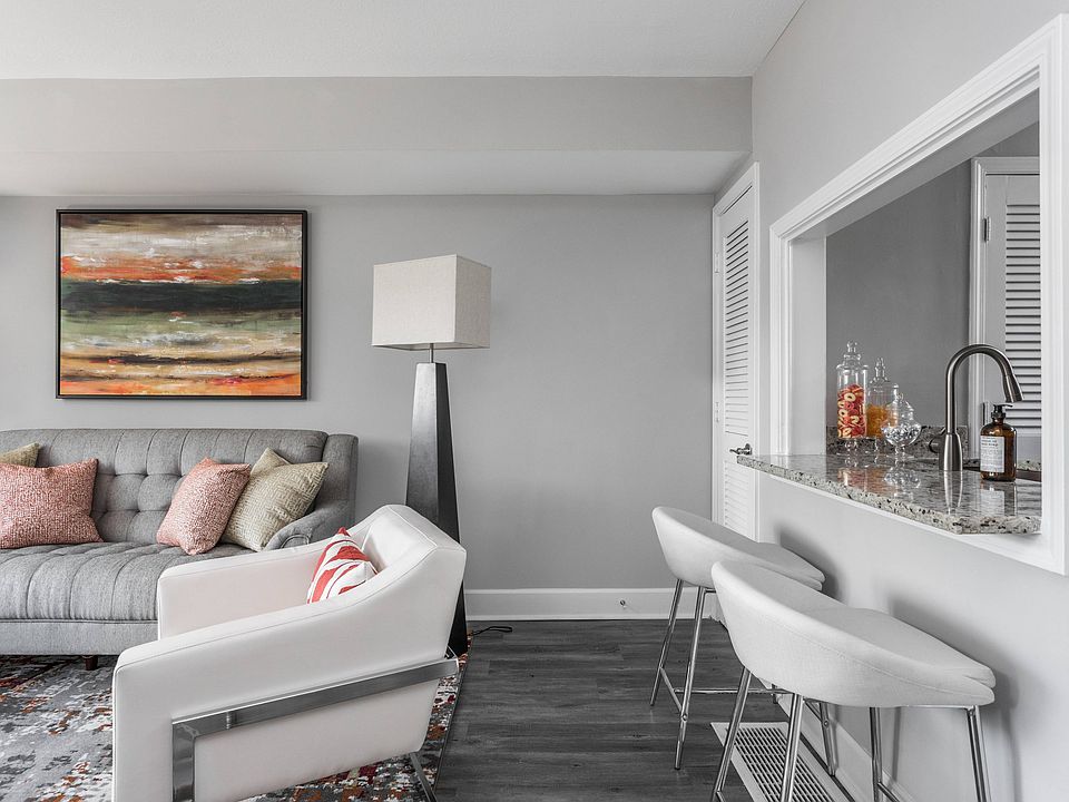 Living Room and Breakfast Bar