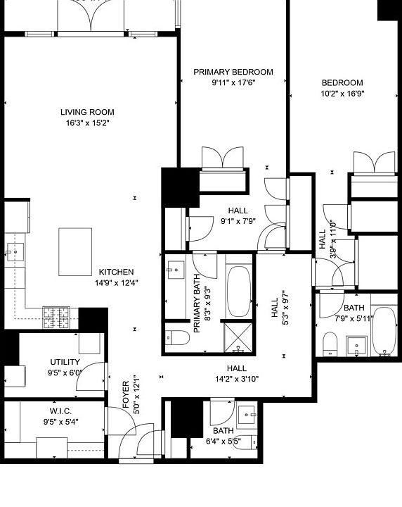 1st image of 90 Bay Street Lndg APT 4M