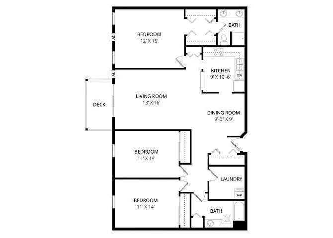 Floor plan Castlewood C