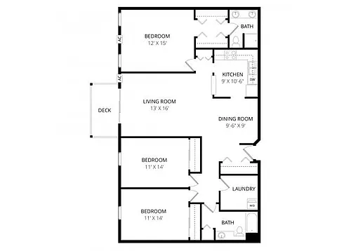 Floor plan Castlewood C