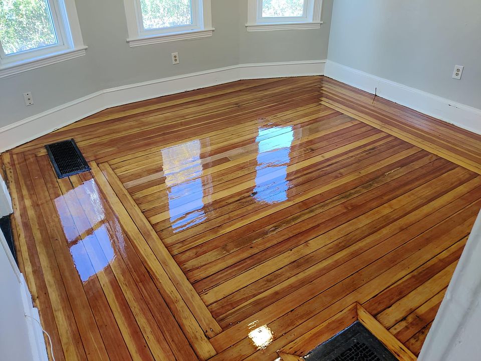 Newly finished floors