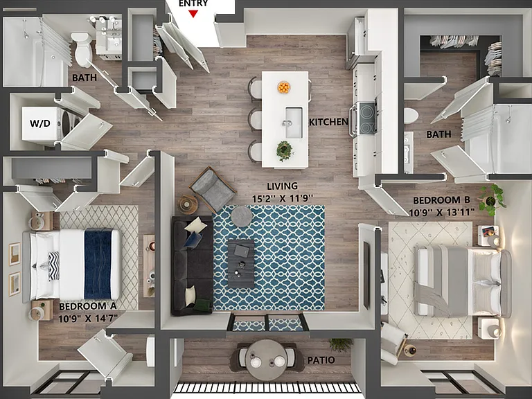 All Floors // Apts. 10-11-14-15 All Floors // Apts. 10-11-14-15