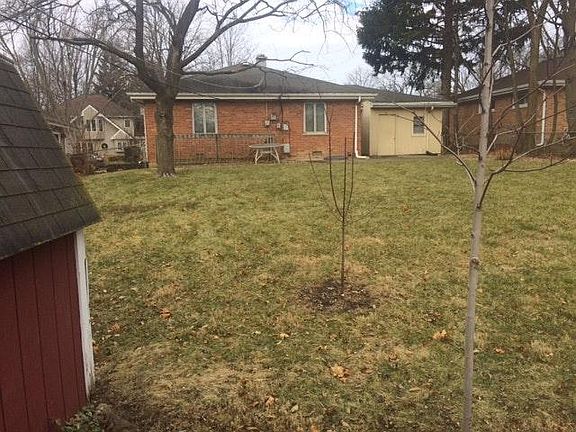 Large Fenced In Backyard View Looking North