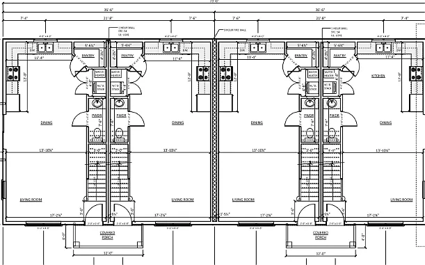 1st floor of two bedroom