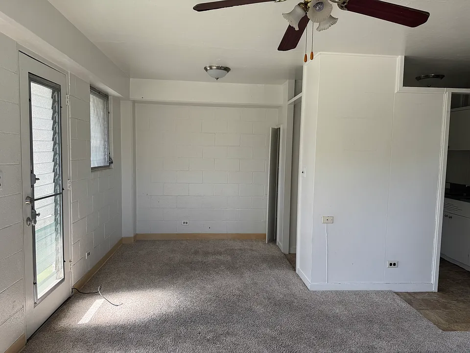 Living and dining area.