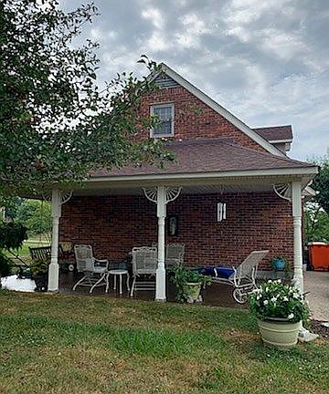 Beautiful covered porch