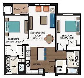 Floor plan The Fairfax