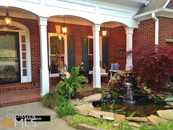 Front Porch & Waterfall