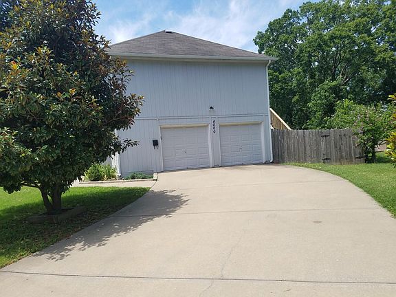 Oversized 2-car garage with lots of storage