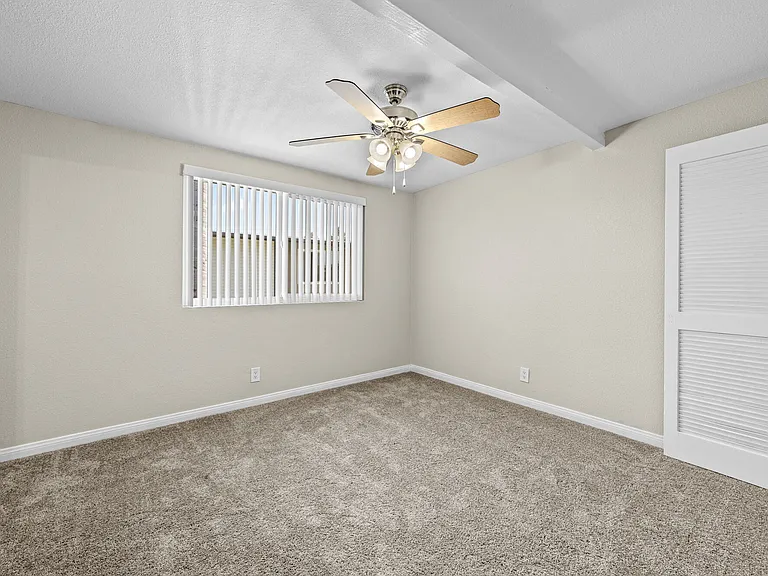 Bedroom at Olive Tree Townhomes in Costa Mesa, CA