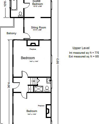 upstairs floor plan