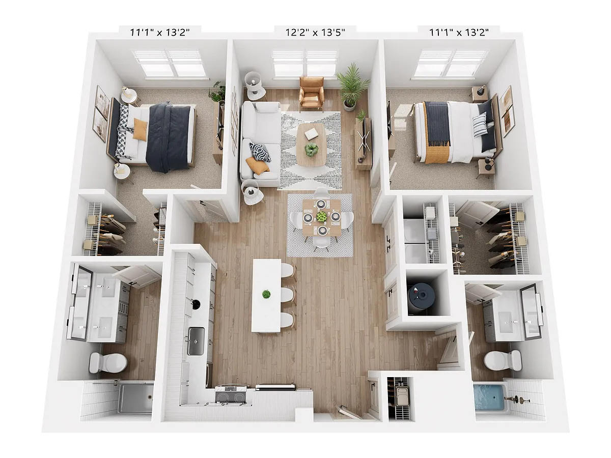 Floor plan B8