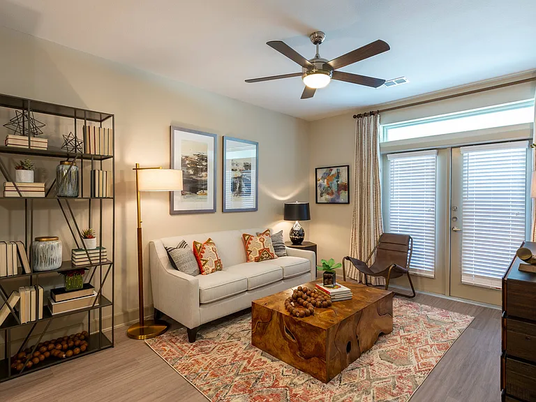 Spacious living spaces