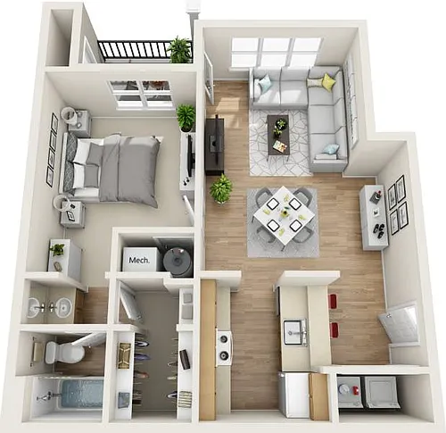 Floor plan A4