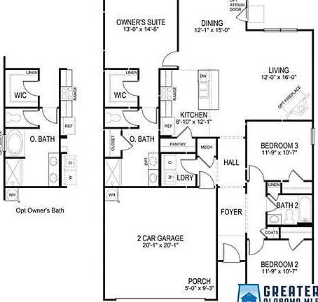 Aria Floorplan