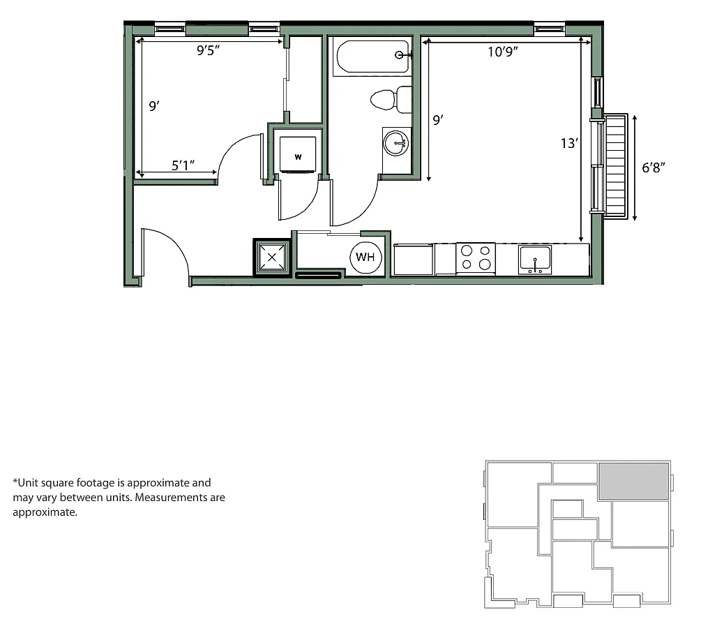 Floor plan Type F