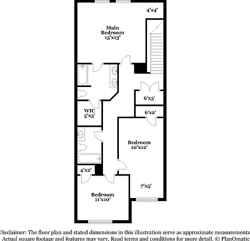 3 bed, 2.5 bath, 1508 sqft, $1,845 — Photo 2