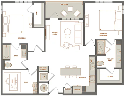 Floor plan C1