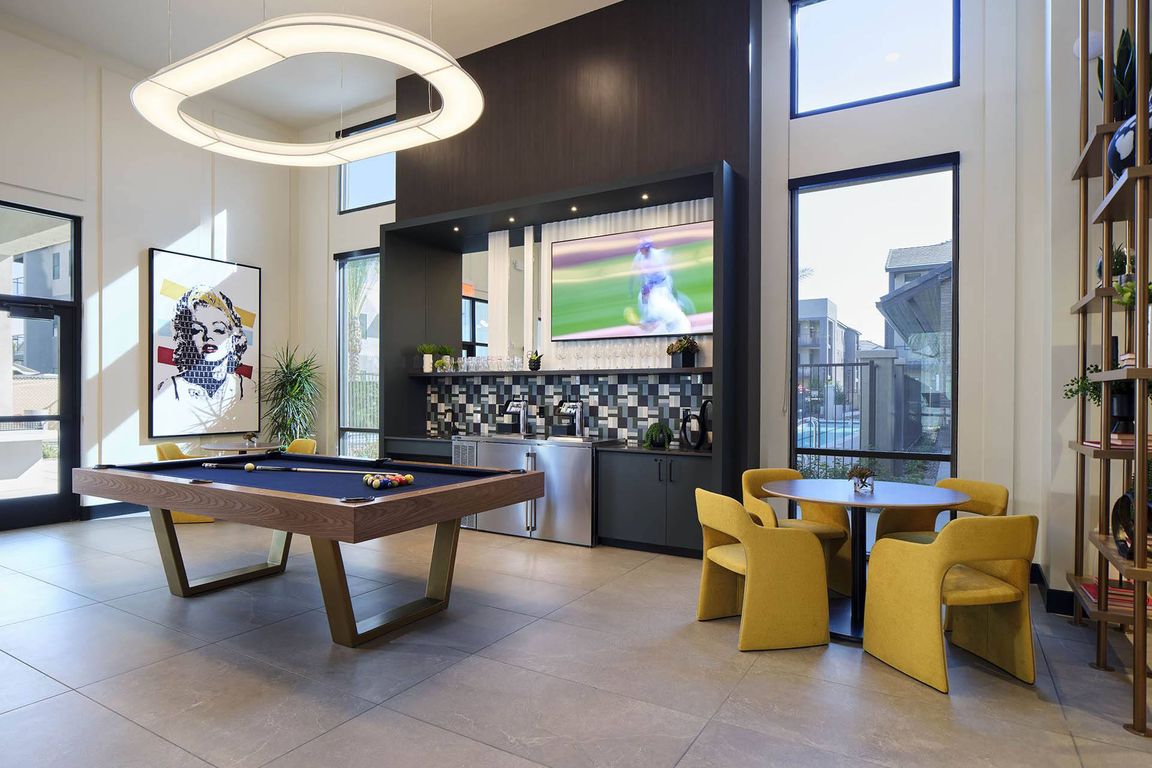 Game Room with Billiards
