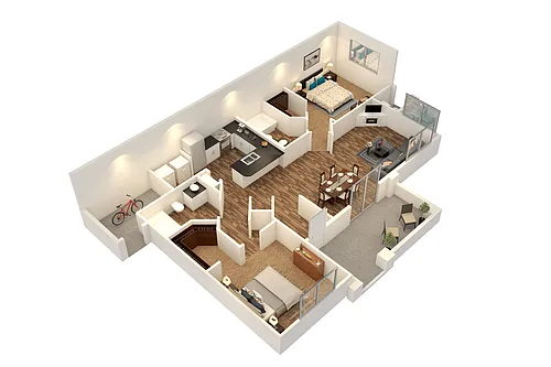 Floor plan Redcloud