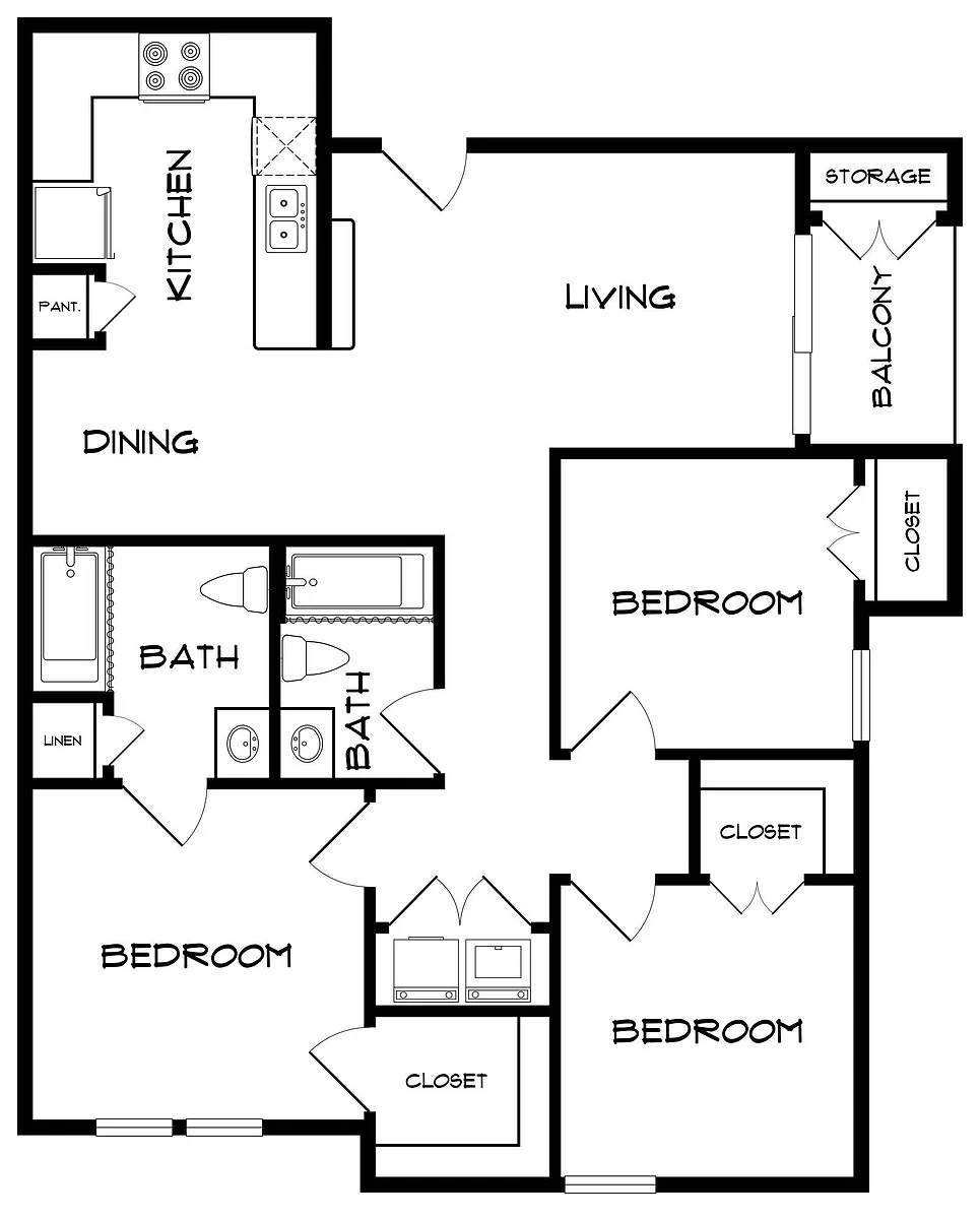 Floor plan C1