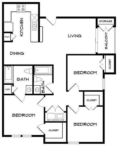 Floor plan C1