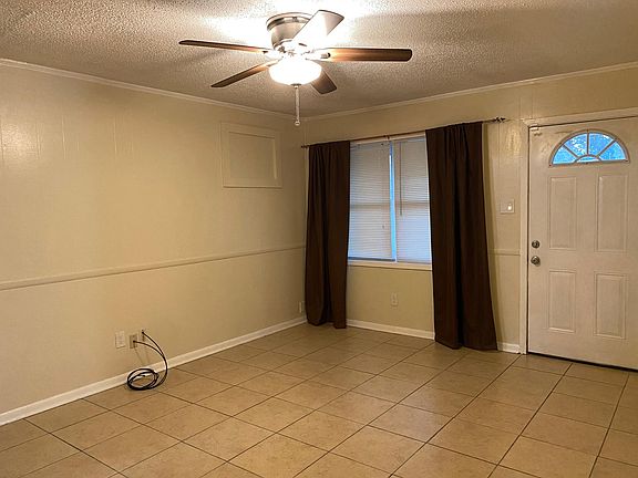 Living room front door entrance way