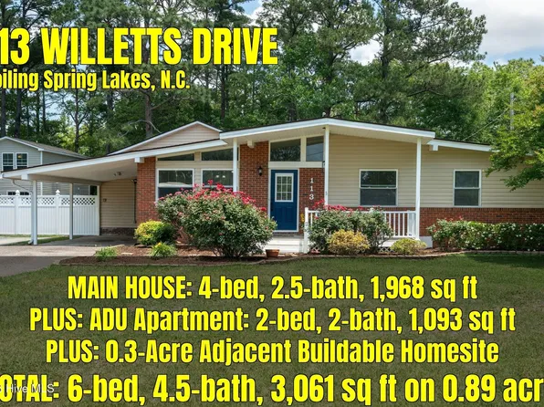 113 Willetts Drive, Boiling Spring Lakes, NC 28461