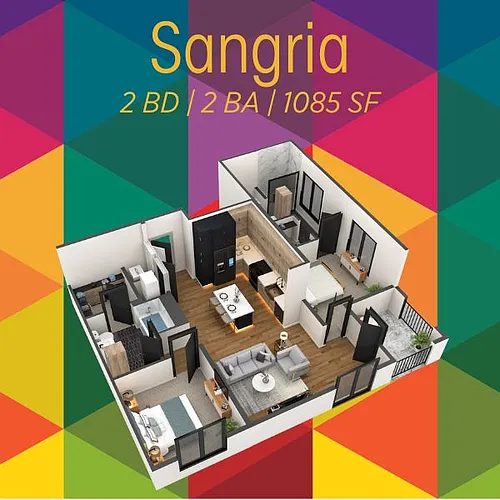 Floor plan Sangria