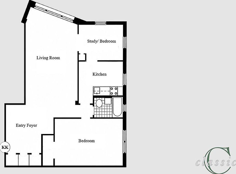 2nd image of 30 E 9th St APT 5KK