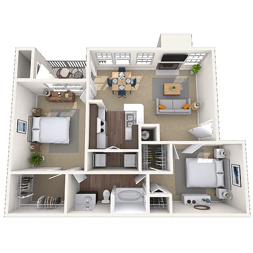 Floor plan 21A