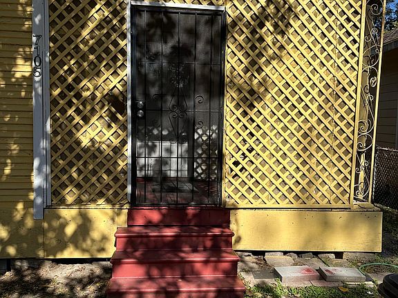 Front side entrance