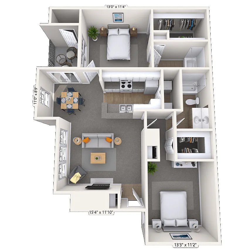 Floor plan The Tuscan