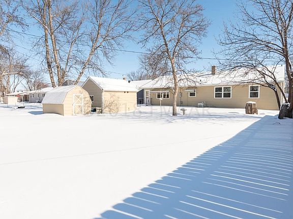 Backyard with shed and shop