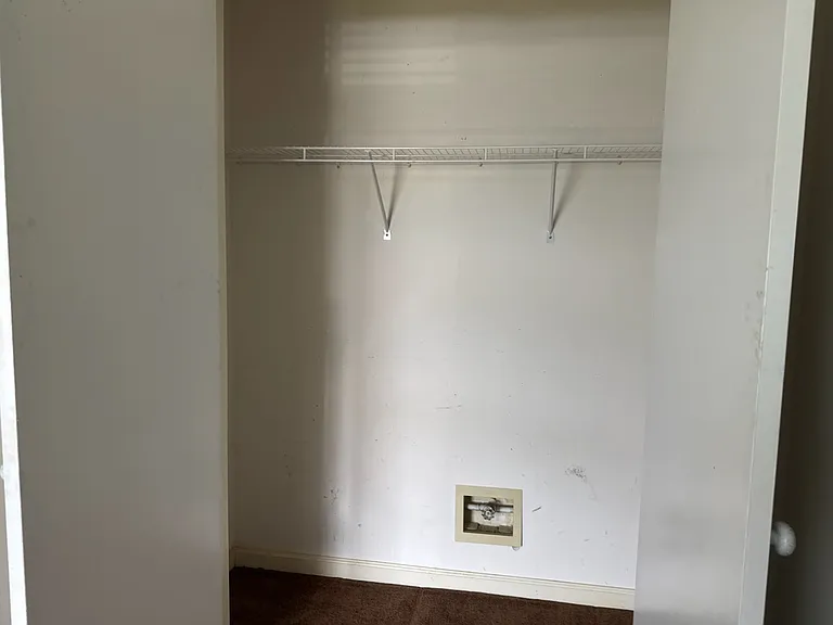2nd bedroom closet. New flooring to be installed 10 July.